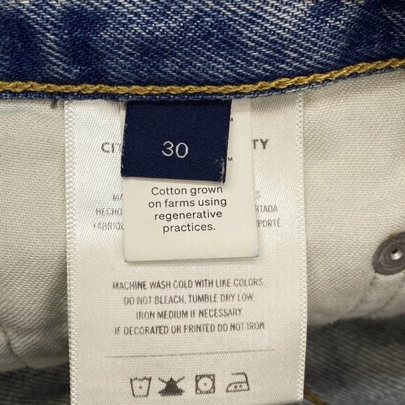 NEW CITIZENS OF HUMANITY Women’s Babylonia Relaxed Straight Jeans Blue Size 30 - Picture 3 of 12